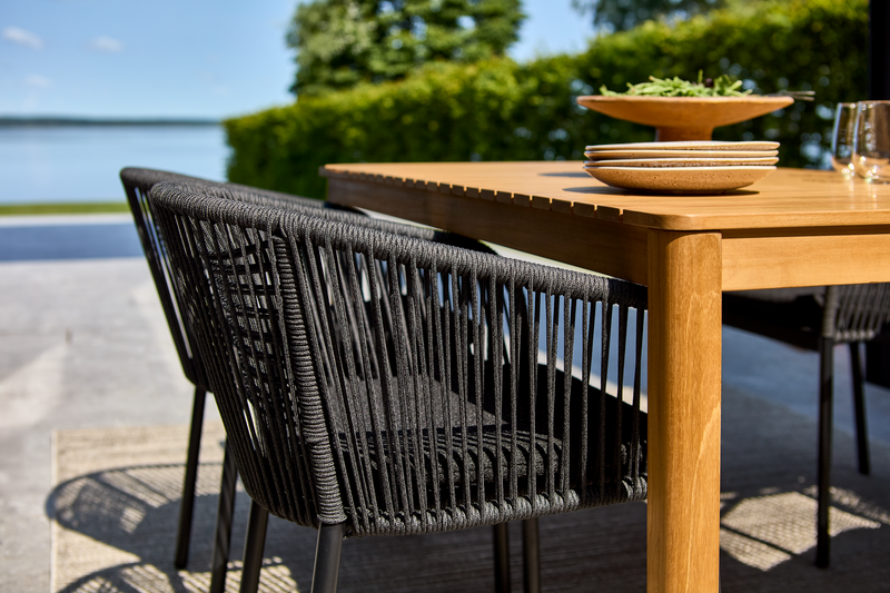 Delta armchair Black/Teddy Black