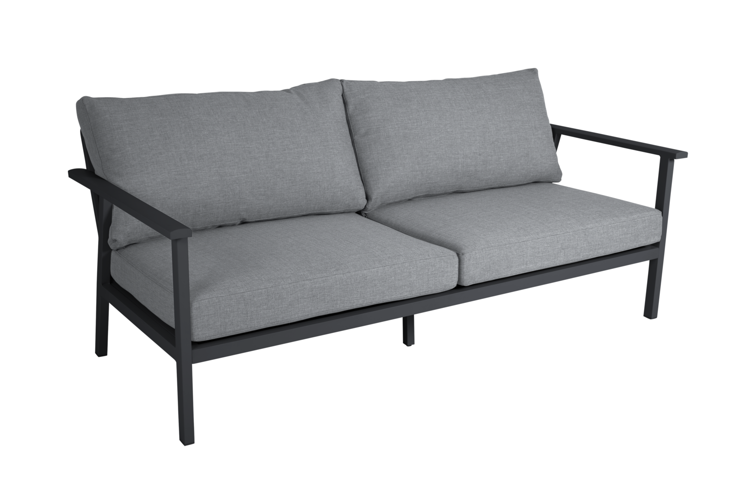Samvaro Low 2,5-seater sofa Anthracite/Pearl grey