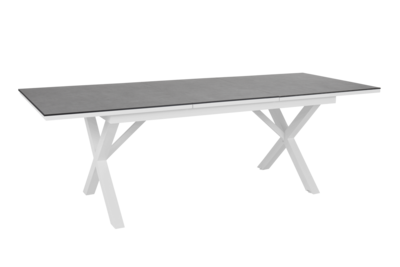 Hillmond dining table White/grey