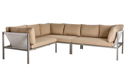 Allie corner sofa Khaki/Barley