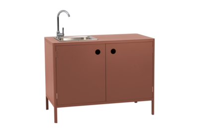 Kelia outdoor Kitchen Zin Red