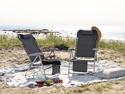 Ulrika beach chair Black