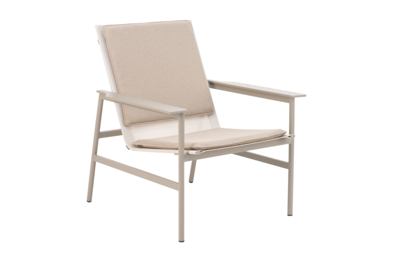 Soro lounge chair Khaki/Teddy Beige