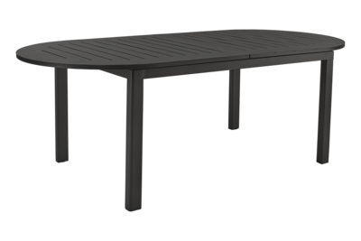 Lomma Elipse dining table Black