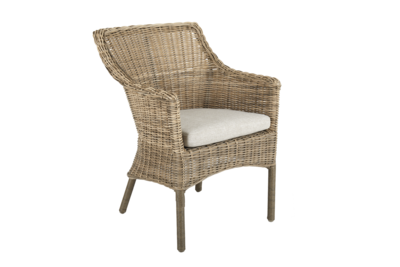 Lenora armchair Natural color