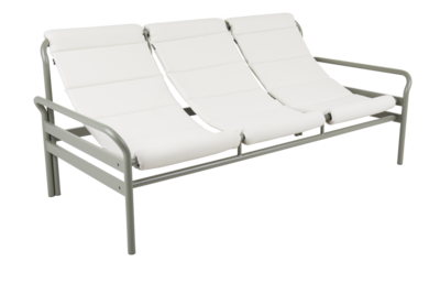 Sling 3-seater sofa Nordic Green/Vanilla White