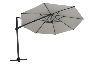 Varallo hanging parasol Anthracite/khaki