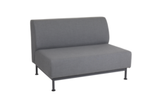 Norrsken 2-seater sofa Grey