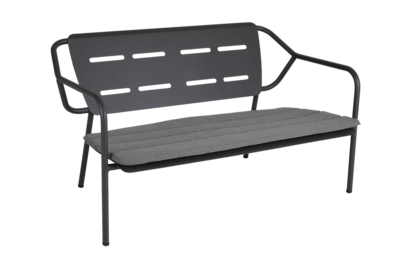 Minto 2-seater sofa Anthracite/grey