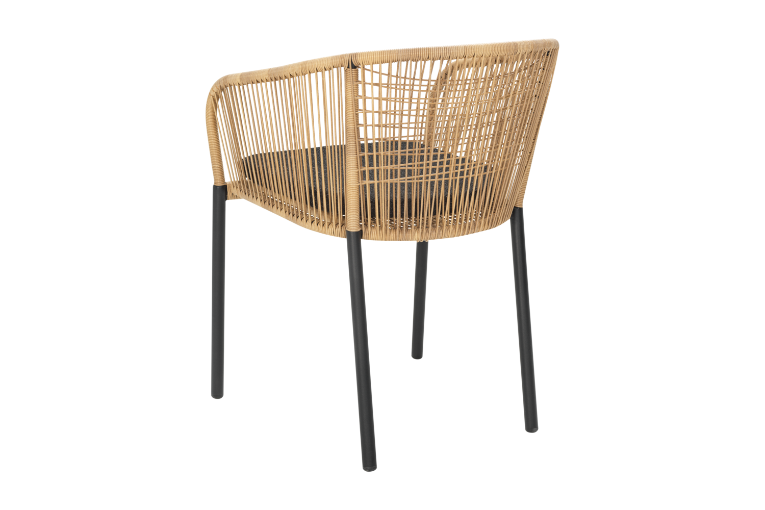 Delta armchair Black/Teddy Black