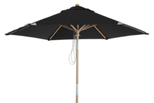 Trieste parasol Black