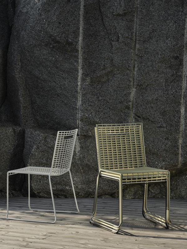 Sinarp chair Galvanized