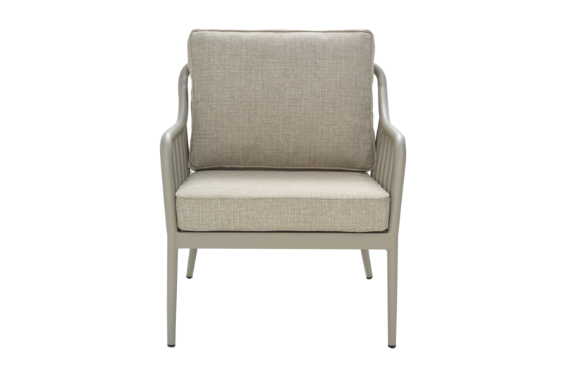 Coleville armchair Khaki/Burlap Beige
