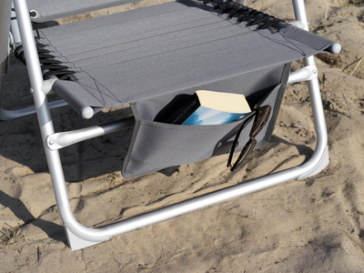 Ulrika beach chair Grey
