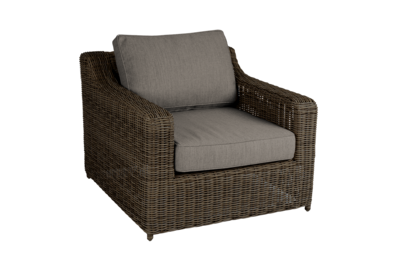 Glendon armchair Dark Brown/Soft Moose