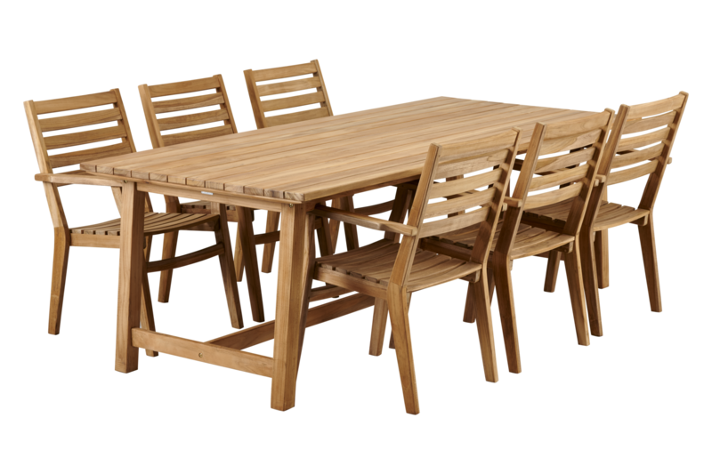 Keros dining table Natural color