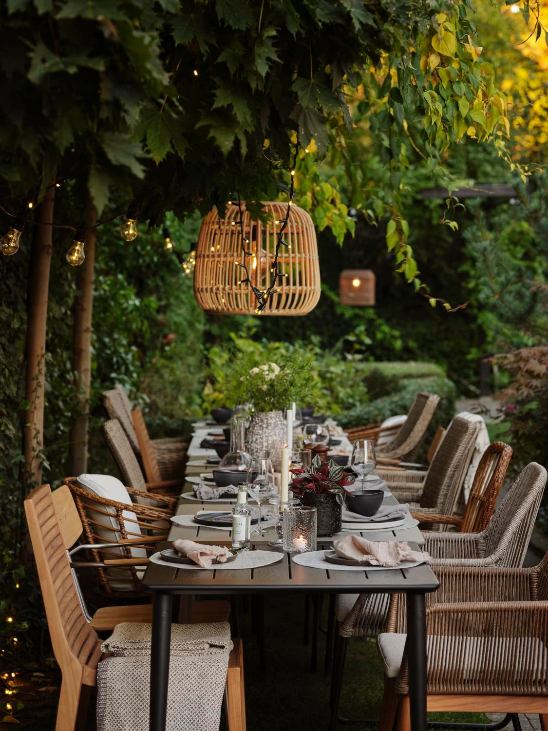 Covelo dining chair Natural colored/white