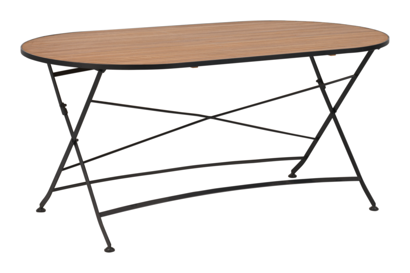 Brewer dining table Black/teak