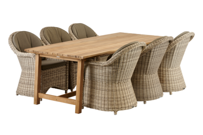 Keros dining table Natural color