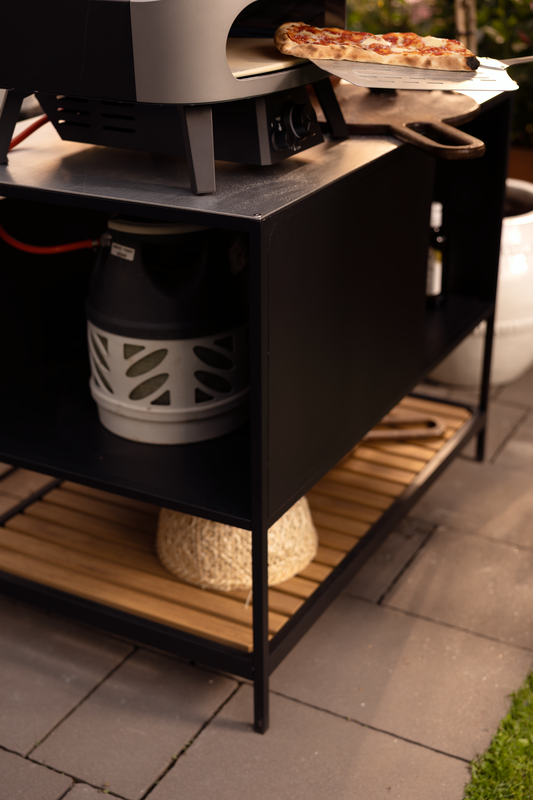 Prep outdoor Kitchen Black