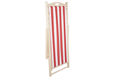 Dingla beach chair Natural/Red-White