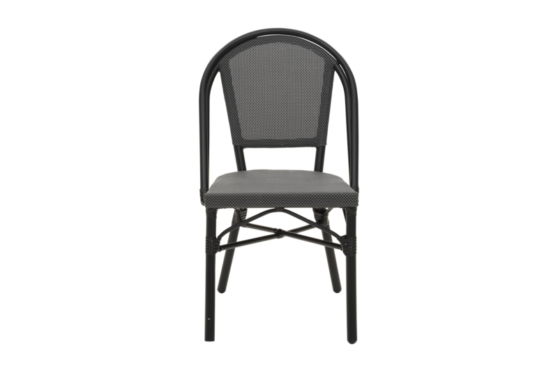 Parterre dining chair Black/black