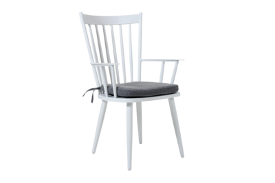 Alvena armchair White/grey