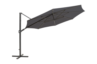 Cilento parasol Anthracite/grey