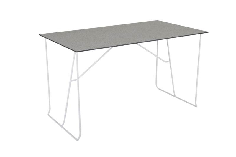 Sinarp table base White