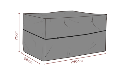 Furniture cover outdoor Kitchen Black