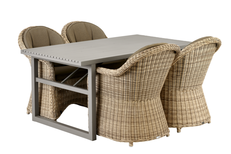 Vevi dining table Khaki