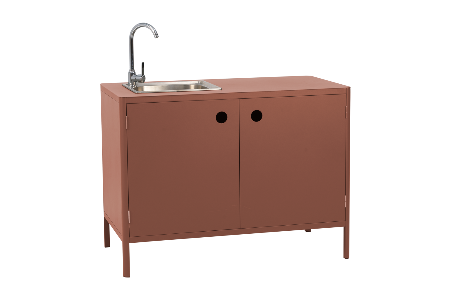 Kelia outdoor Kitchen Zin Red