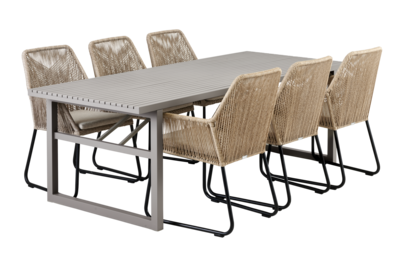 Vevi dining table Khaki