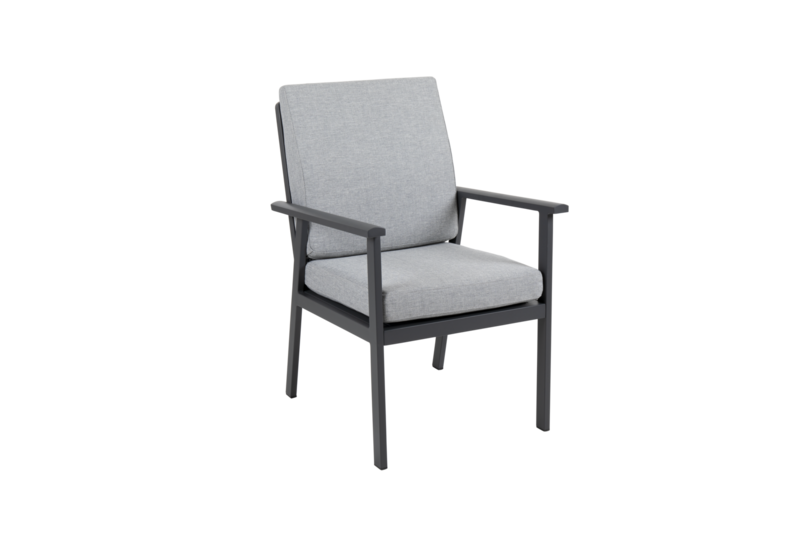 Samvaro armchair Anthracite/Pearl grey