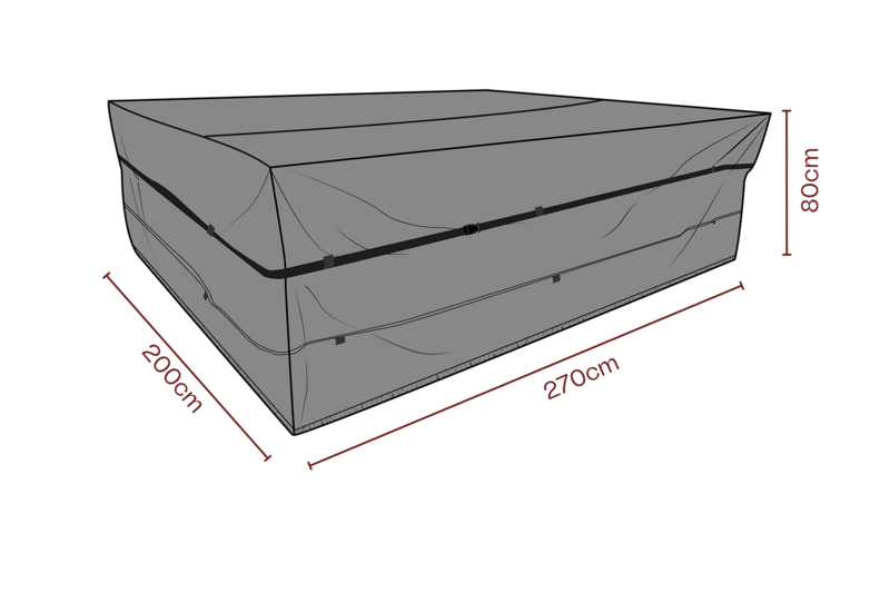 Furniture cover set Black