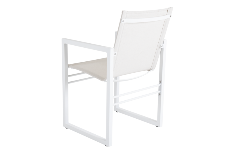 Vevi dining chair White/Off-white