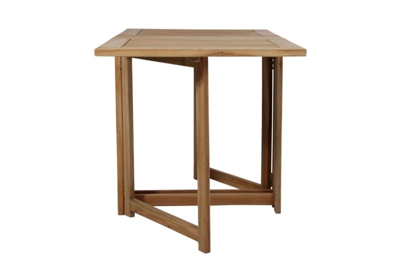 Turin drop-leaf table Natural color