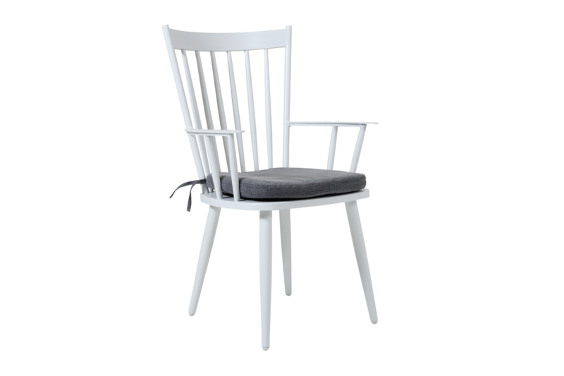 Alvena armchair White/grey