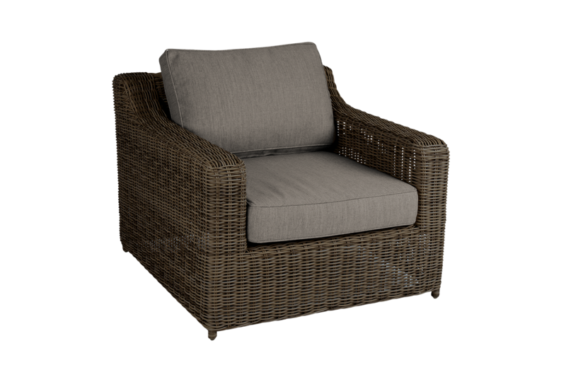 Glendon armchair Dark Brown/Soft Moose