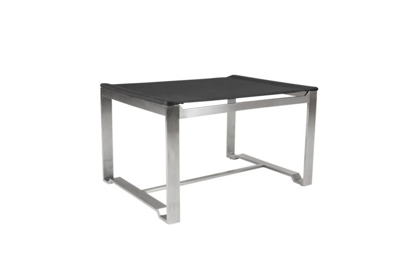 Gotland stool/table Grey/black