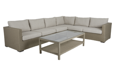 Funkia center piece Beige/Sand