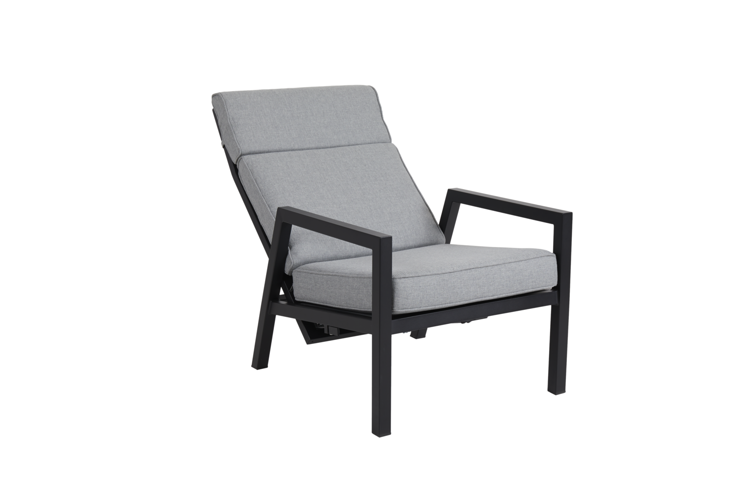 Belfort position armchair Black/Pearl Grey