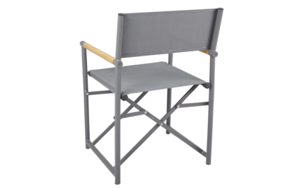 Zand dining chair Anthracite/Teak