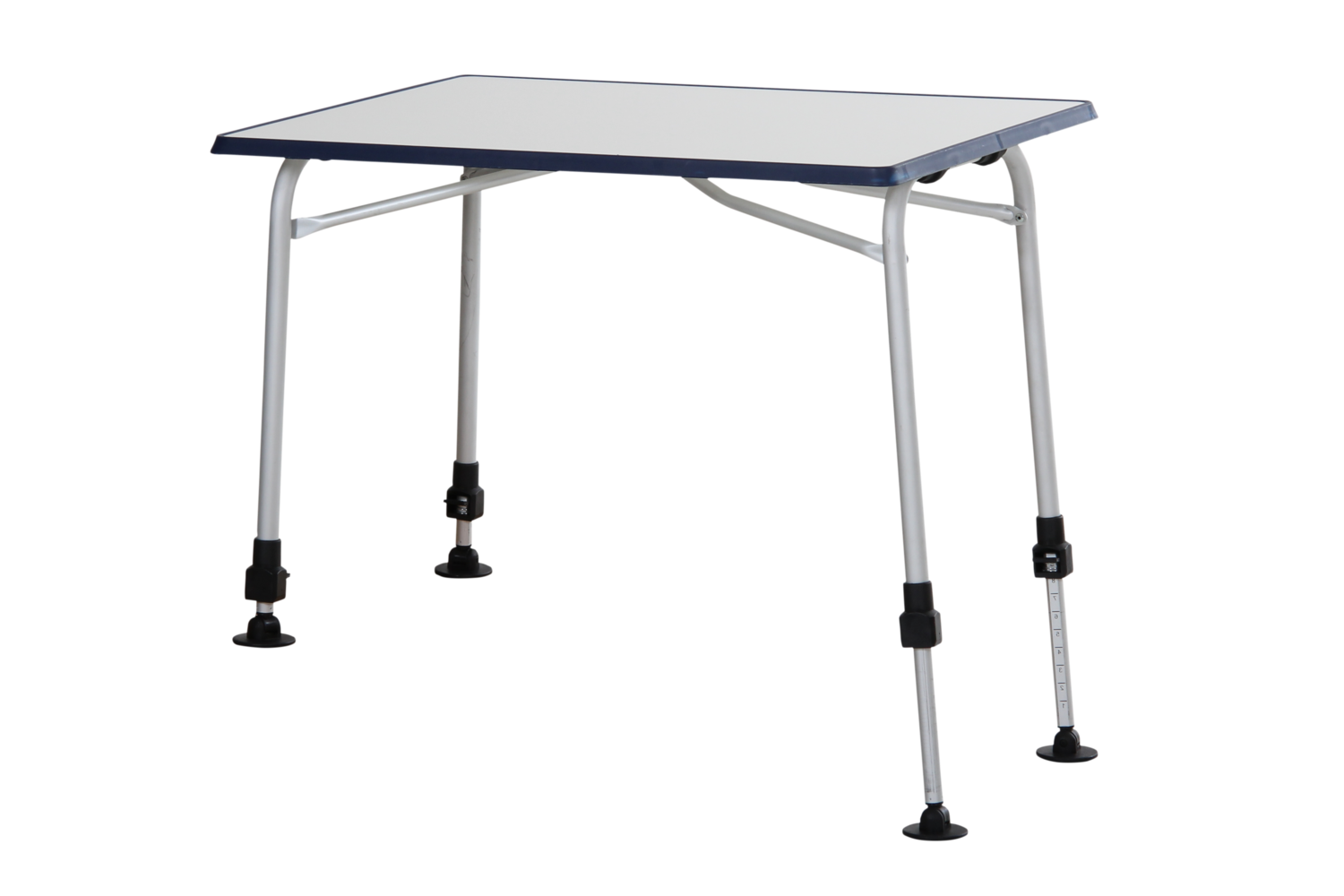 Volga camping table Silver/white
