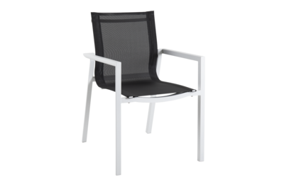 Delia armchair White/grey