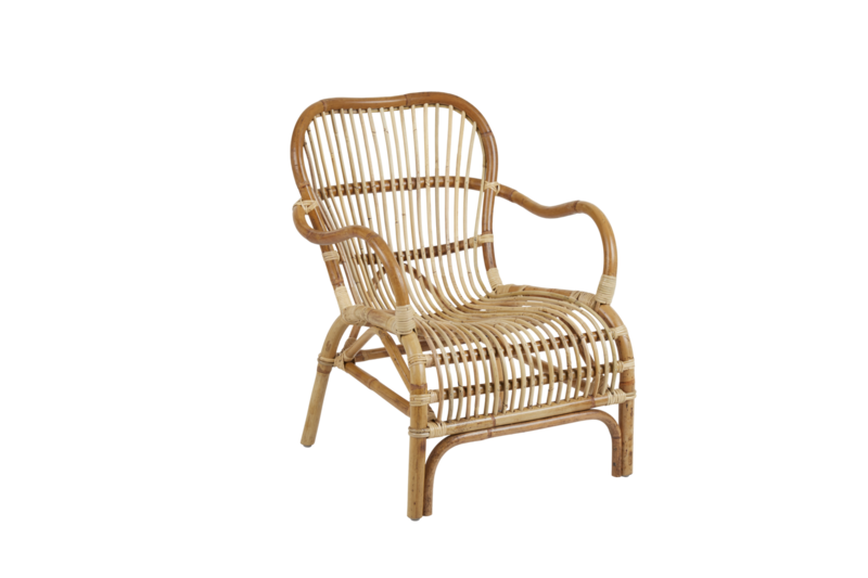 Vallda armchair Natural color