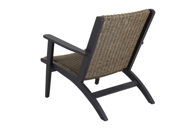 Kira lounge chair Black