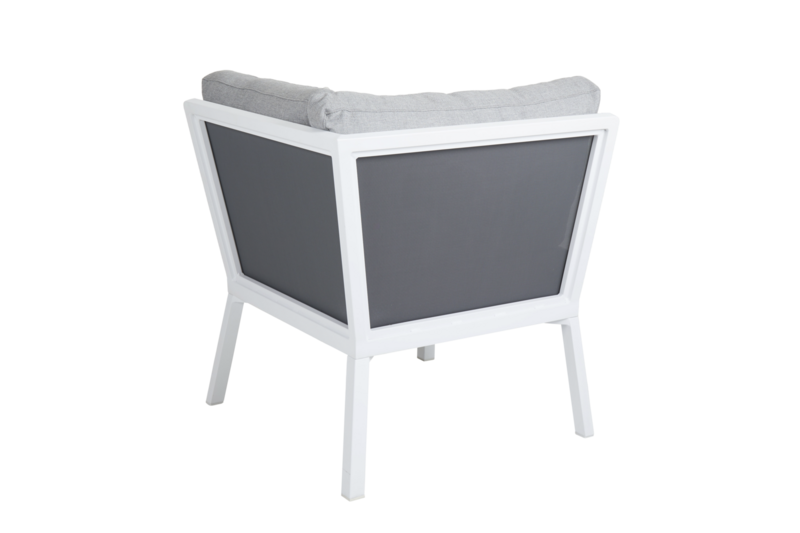 Samvaro corner White/Pearl grey