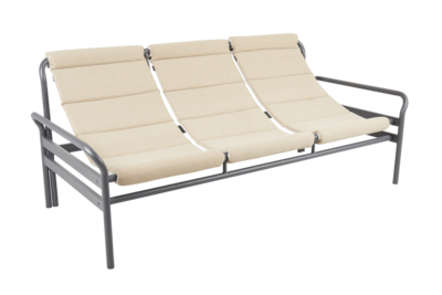 Sling 3-seater sofa Anthracite/Barley