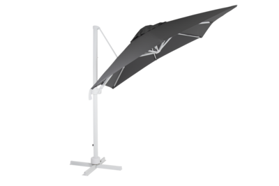 Linz hanging parasol White/grey